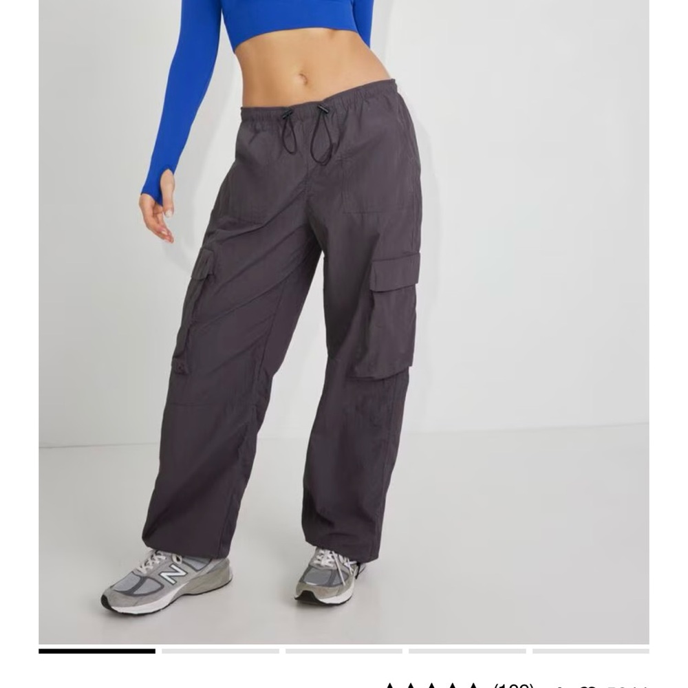 NWT Women's Garage Nylon  Cargo Pants